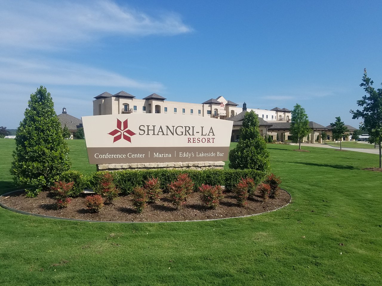Shangri-La Resort Sign